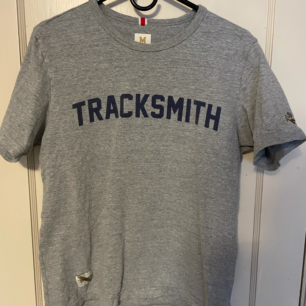 Tracksmith Grayboy T-Shirt size medium. Runs small